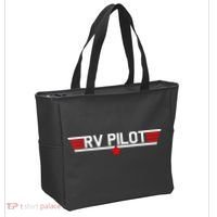 RV Pilot Funny Camper Motorhome Travel Camping Matching Gift Tote Bag thumb 2