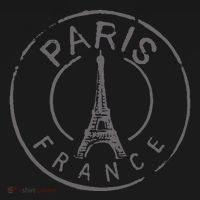 Retro Paris France Eiffel Tower Love Bucket Hat thumb 4