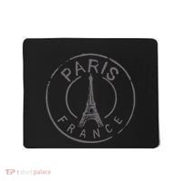 Retro Paris France Eiffel Tower Love Mousepad thumb 0