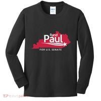 Rand Paul For Senate Campaign Kentucky Kids Long Sleeve Shirt thumb 0
