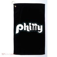 Retro Philadelphia Football Champs Golf Towel thumb 0