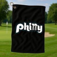 Retro Philadelphia Football Champs Golf Towel thumb 1