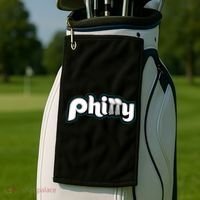 Retro Philadelphia Football Champs Golf Towel thumb 2