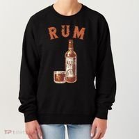 Rum PirateS Favorite Drink Alcoholic Beverage Rum Women's Sweatshirt thumb 0