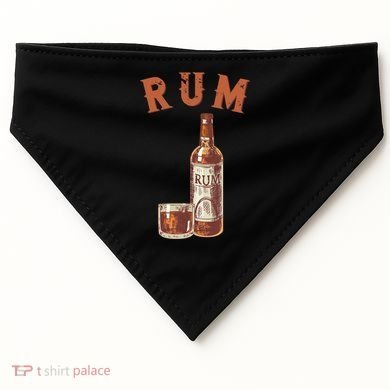 Rum PirateS Favorite Drink Alcoholic Beverage Rum USA-Made Doggie Bandana