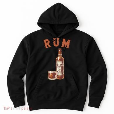 Rum PirateS Favorite Drink Alcoholic Beverage Rum Hoodie