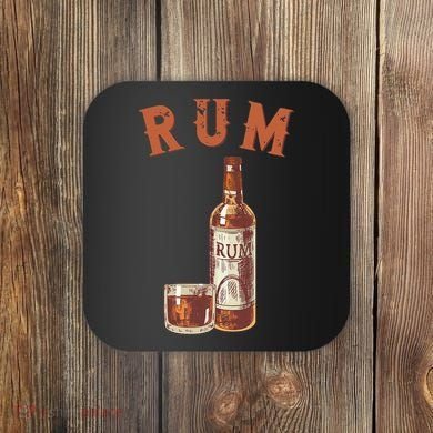 Rum PirateS Favorite Drink Alcoholic Beverage Rum Coaster
