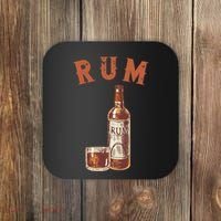 Rum PirateS Favorite Drink Alcoholic Beverage Rum Coaster thumb 0