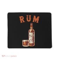 Rum PirateS Favorite Drink Alcoholic Beverage Rum Mousepad thumb 0