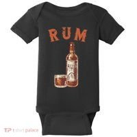 Rum PirateS Favorite Drink Alcoholic Beverage Rum Baby Bodysuit thumb 0