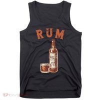Rum PirateS Favorite Drink Alcoholic Beverage Rum Tank Top thumb 0