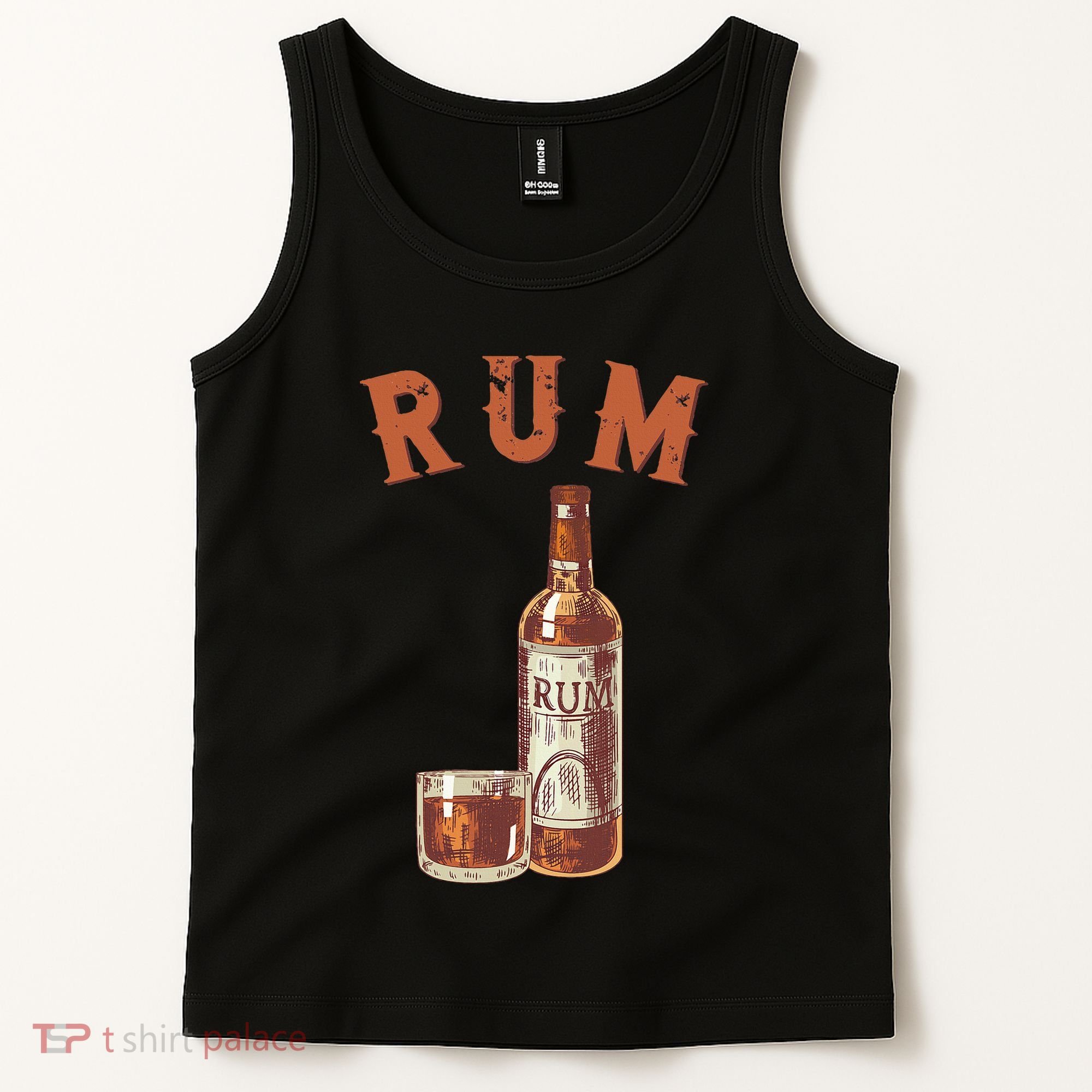 Rum PirateS Favorite Drink Alcoholic Beverage Rum Tank Top