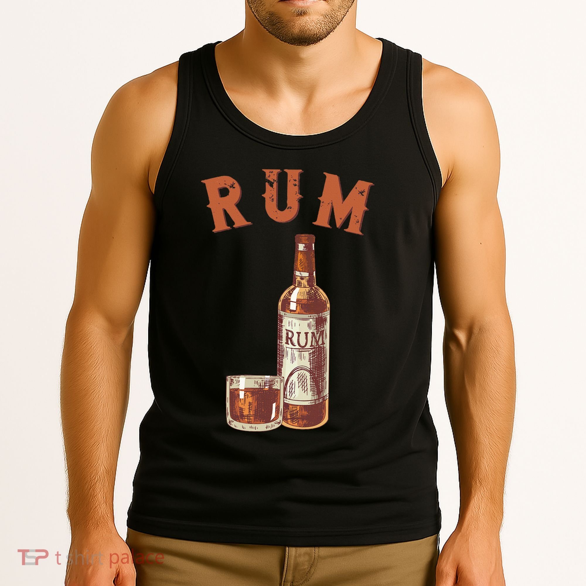 Rum PirateS Favorite Drink Alcoholic Beverage Rum Tank Top