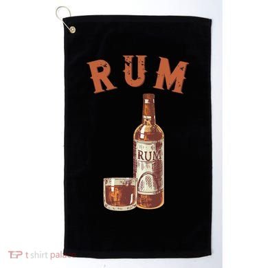 Rum PirateS Favorite Drink Alcoholic Beverage Rum Golf Towel