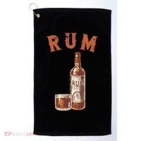 Rum PirateS Favorite Drink Alcoholic Beverage Rum Golf Towel thumb 0