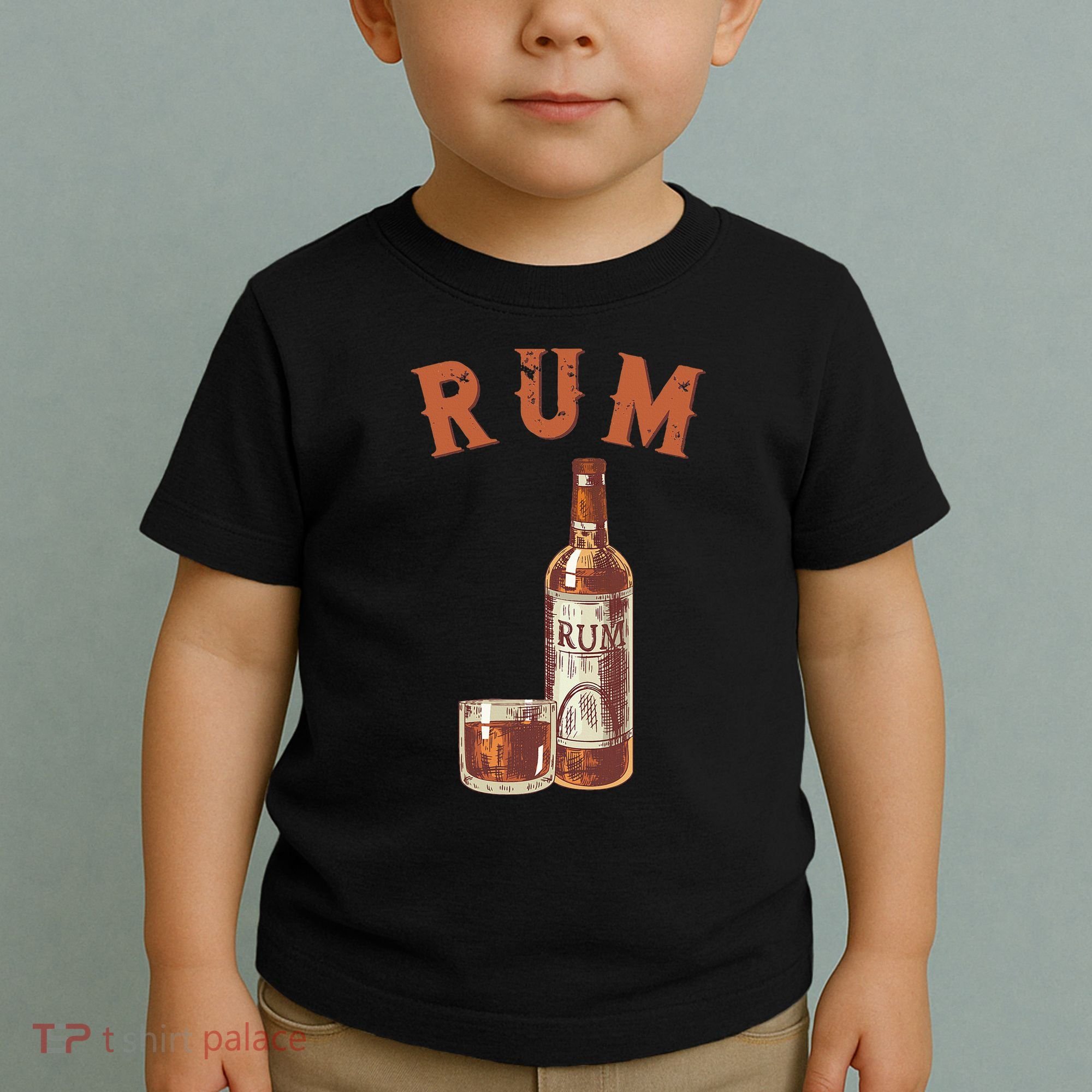 Rum PirateS Favorite Drink Alcoholic Beverage Rum Toddler T-Shirt