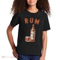 Rum PirateS Favorite Drink Alcoholic Beverage Rum Kids T-Shirt thumb 2