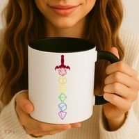 RPG Table Top Dice Sword Coffee Mug thumb 3