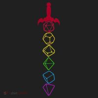 RPG Table Top Dice Sword Beanie thumb 2