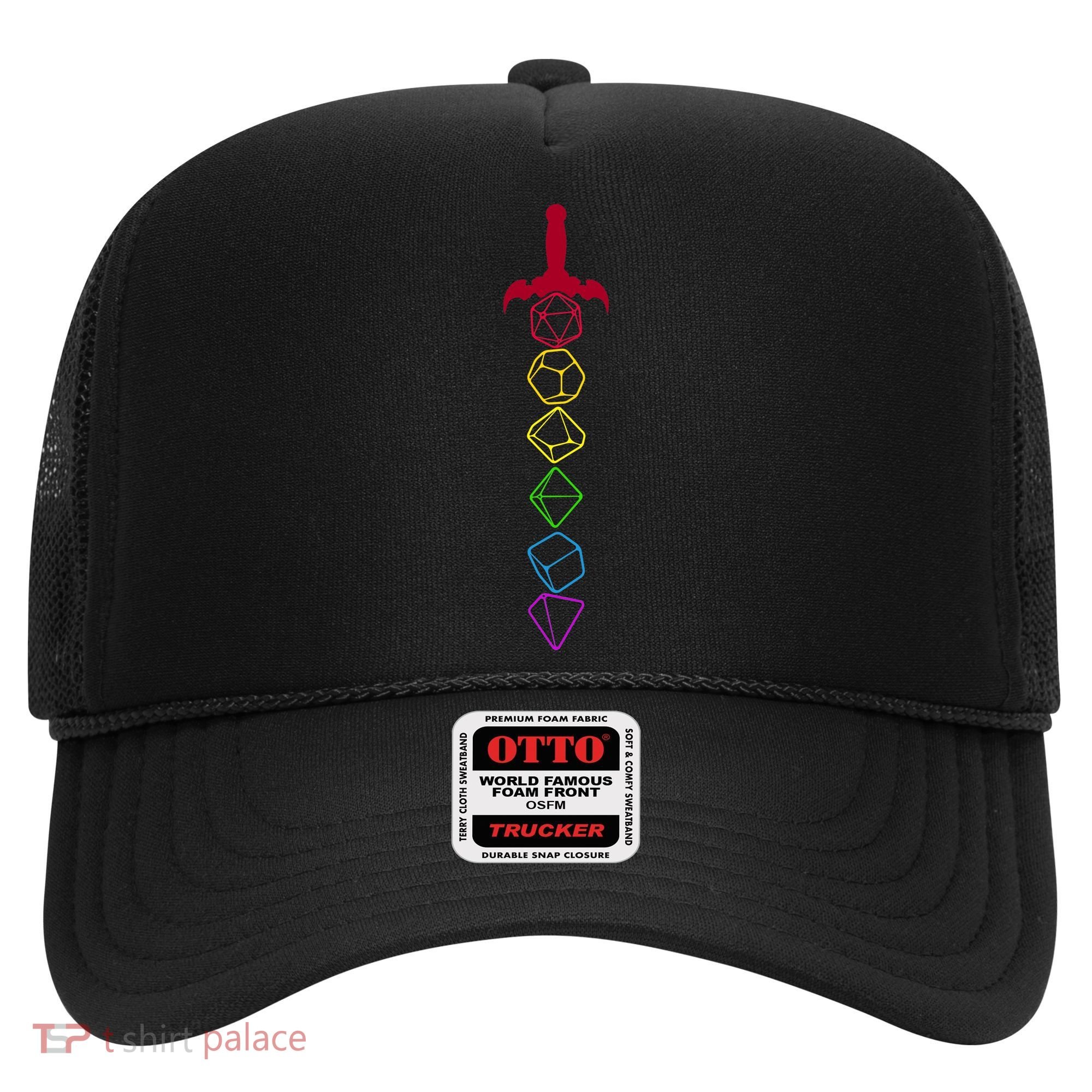 RPG Table Top Dice Sword Hat