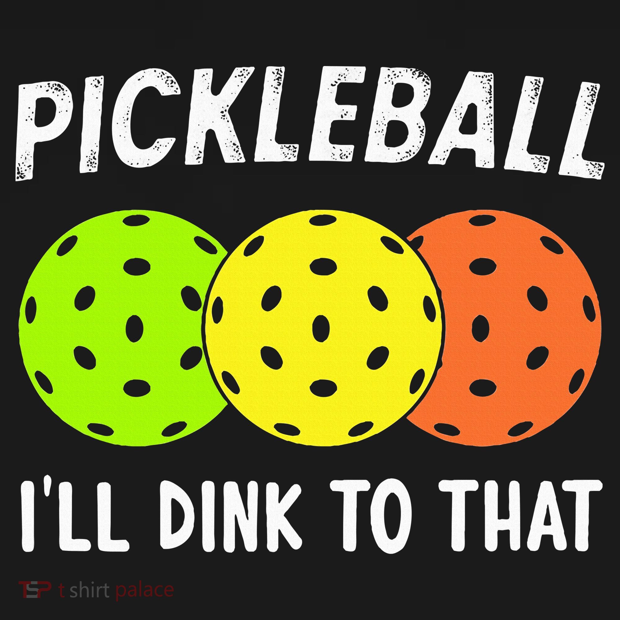 Retro Pickleball Gift Pickleball Players I'll Dink to That Sweatshirt