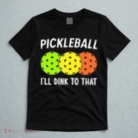 Retro Pickleball Gift Pickleball Players I'll Dink to That T-Shirt thumb 5