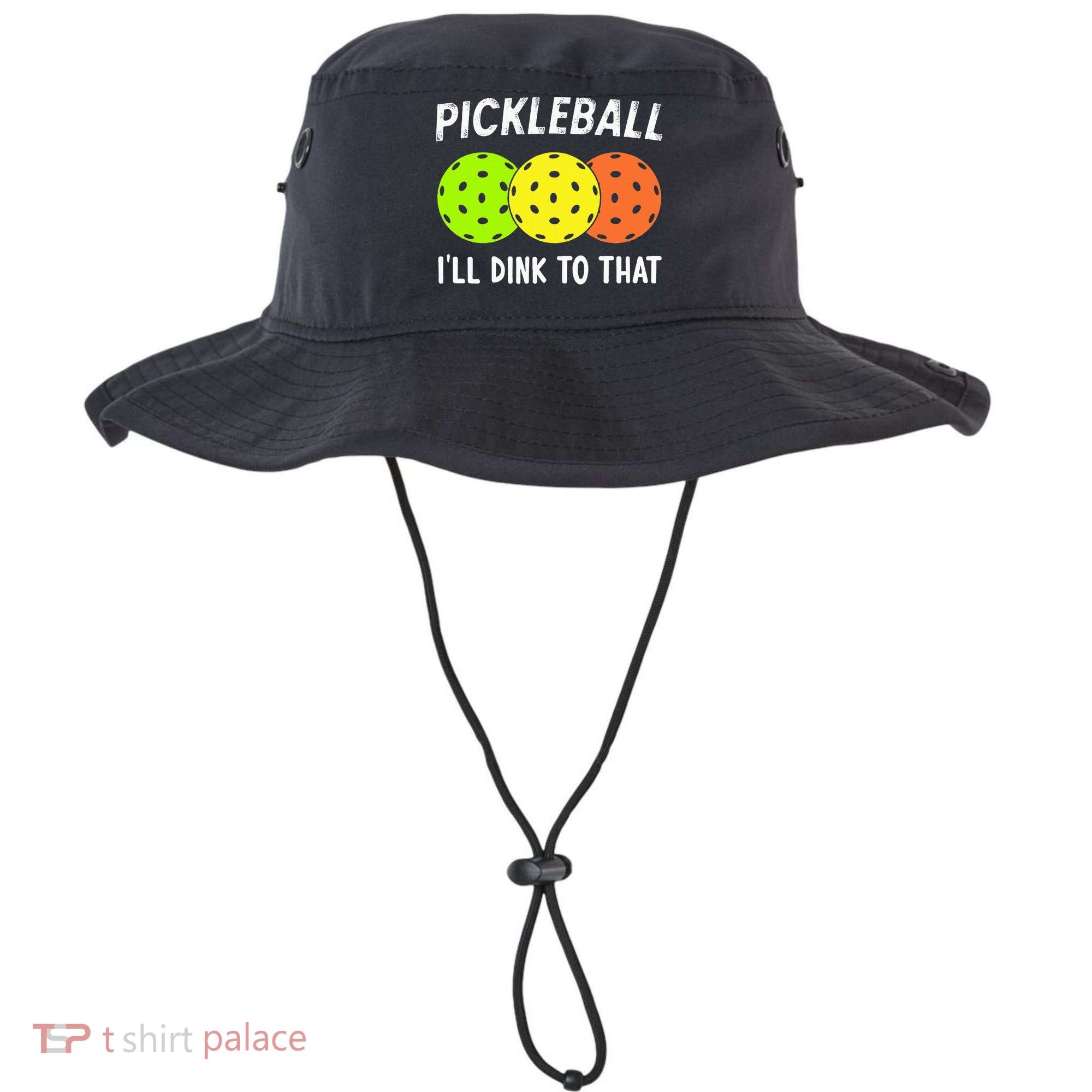 Retro Pickleball Gift Pickleball Players I'll Dink to That Bucket Hat