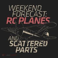 RC Plane Gift Weekend Forecast RC Pilot Model Airplane Lover Tumbler thumb 3