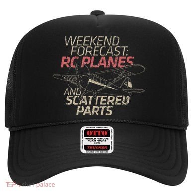 RC Plane Gift Weekend Forecast RC Pilot Model Airplane Lover Hat