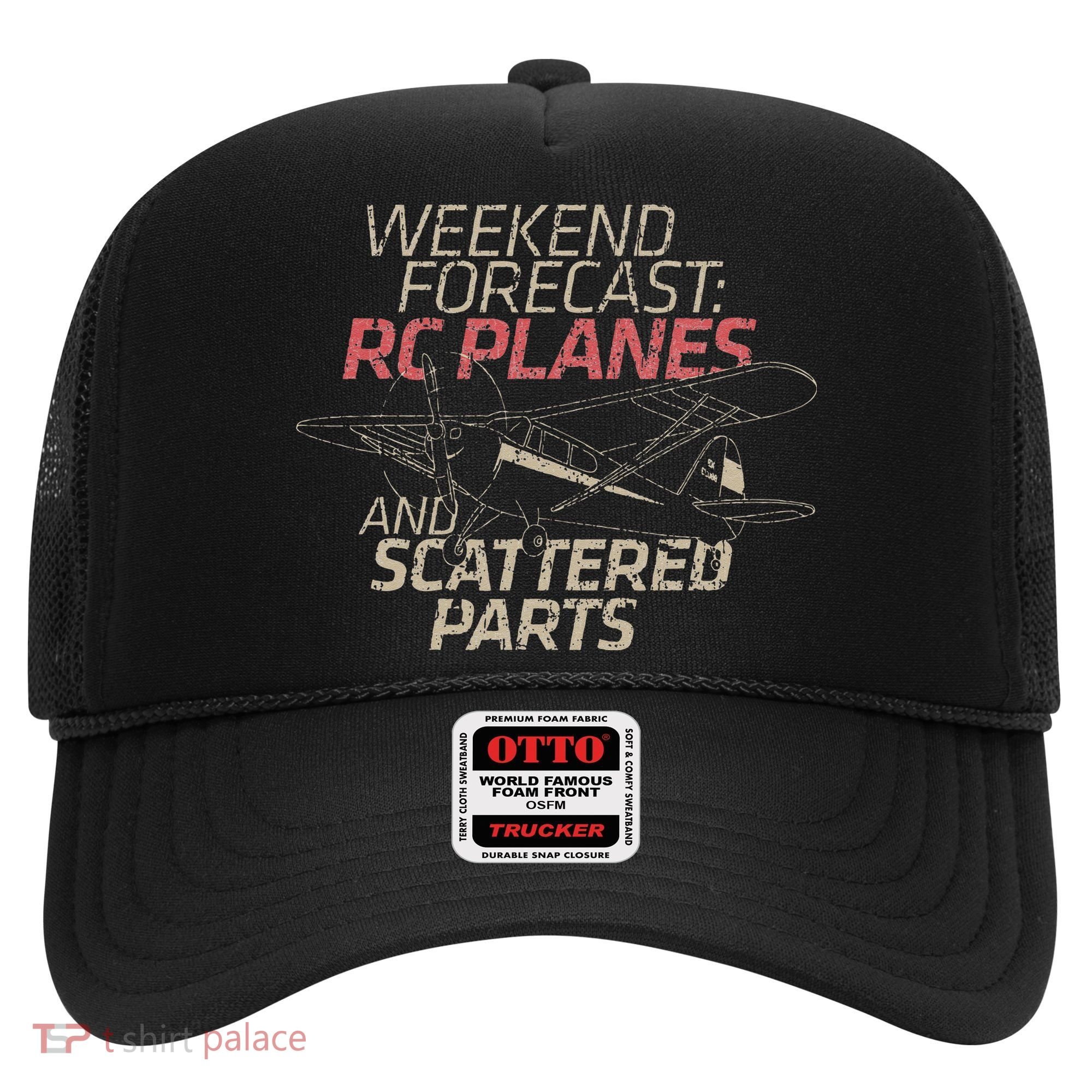 RC Plane Gift Weekend Forecast RC Pilot Model Airplane Lover Hat