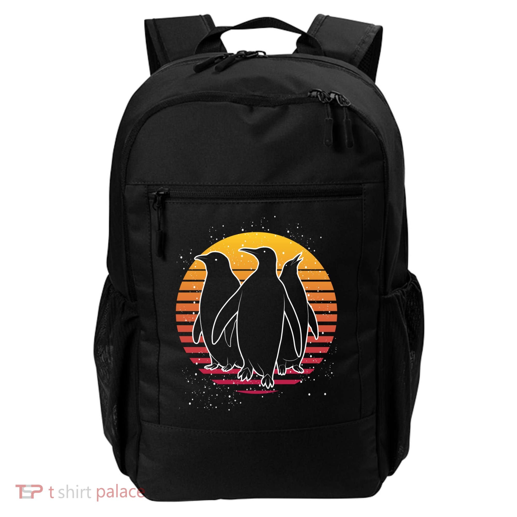 Retro Penguin Gift Backpack