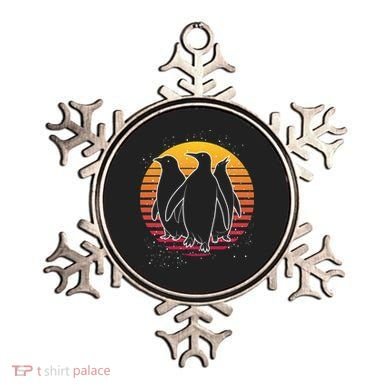 Retro Penguin Gift Ornament