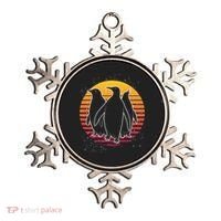 Retro Penguin Gift Ornament thumb 0