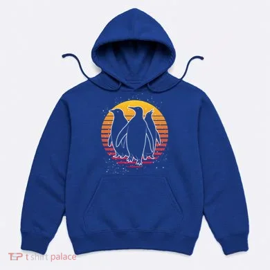 Retro Penguin Gift Hoodie