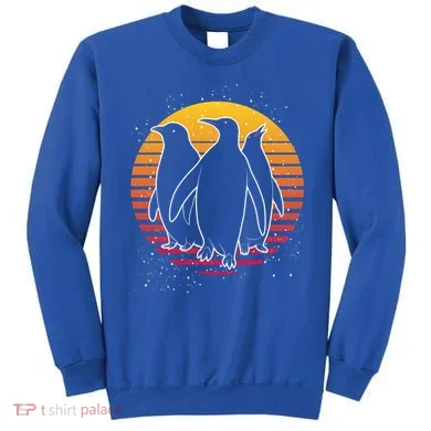 Retro Penguin Gift Sweatshirt