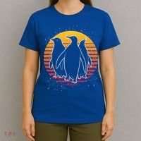 Retro Penguin Gift T-Shirt thumb 4