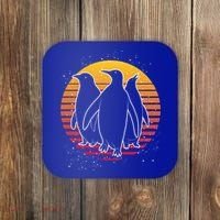 Retro Penguin Gift Coaster thumb 0