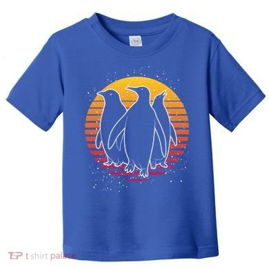 Retro Penguin Gift Toddler T-Shirt