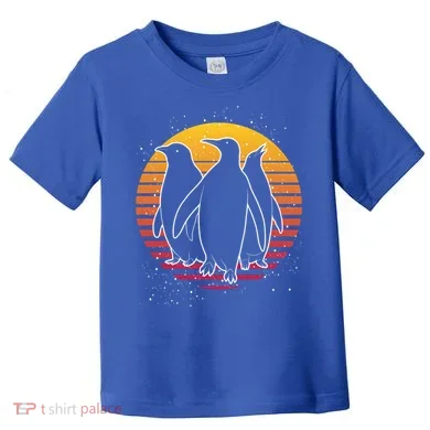 Retro Penguin Gift Toddler T-Shirt