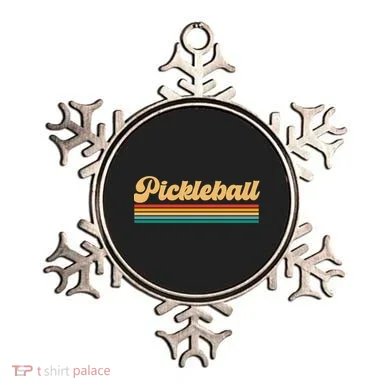 Retro Pickleball Gift Ornament