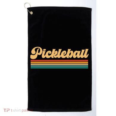 Retro Pickleball Gift Golf Towel