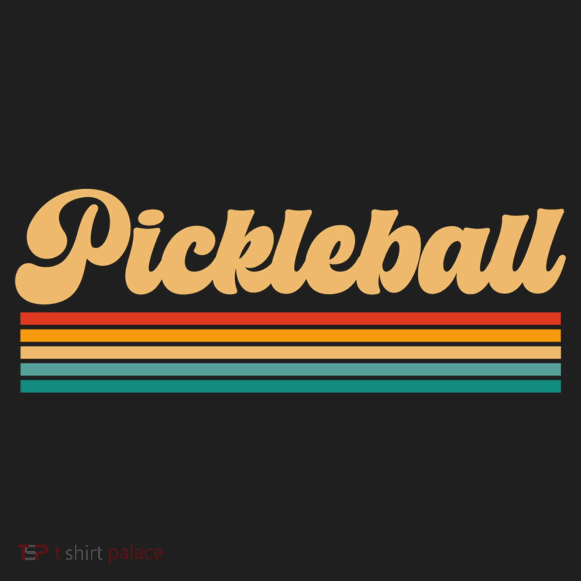 Retro Pickleball Gift Golf Towel