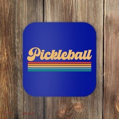 Retro Pickleball Gift Coaster