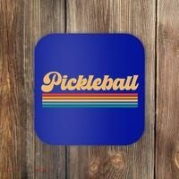 Retro Pickleball Gift Coaster thumb 0