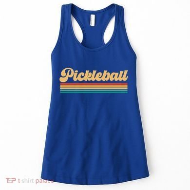 Retro Pickleball Gift Women's Tank Top