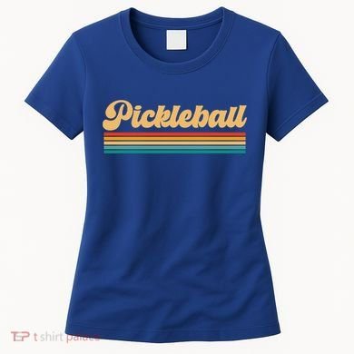 Retro Pickleball Gift Women's T-Shirt