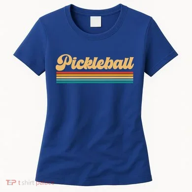 Retro Pickleball Gift Women's T-Shirt