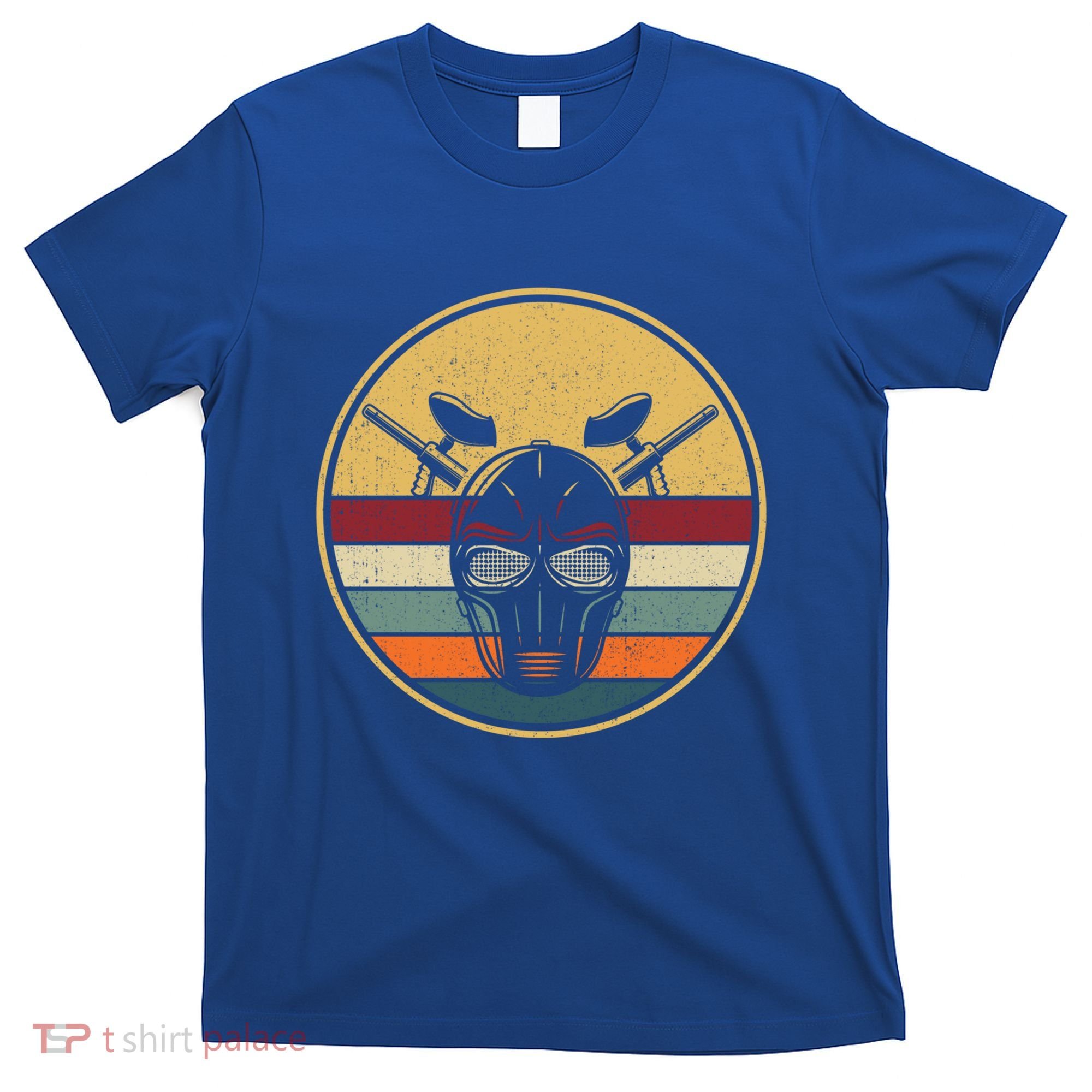 Retro Paintballer Gun Gift Vintage Paintball Player Paintball Cool Gift T-Shirt