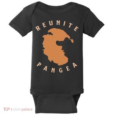 Reunite Pangea Geology Baby Bodysuit