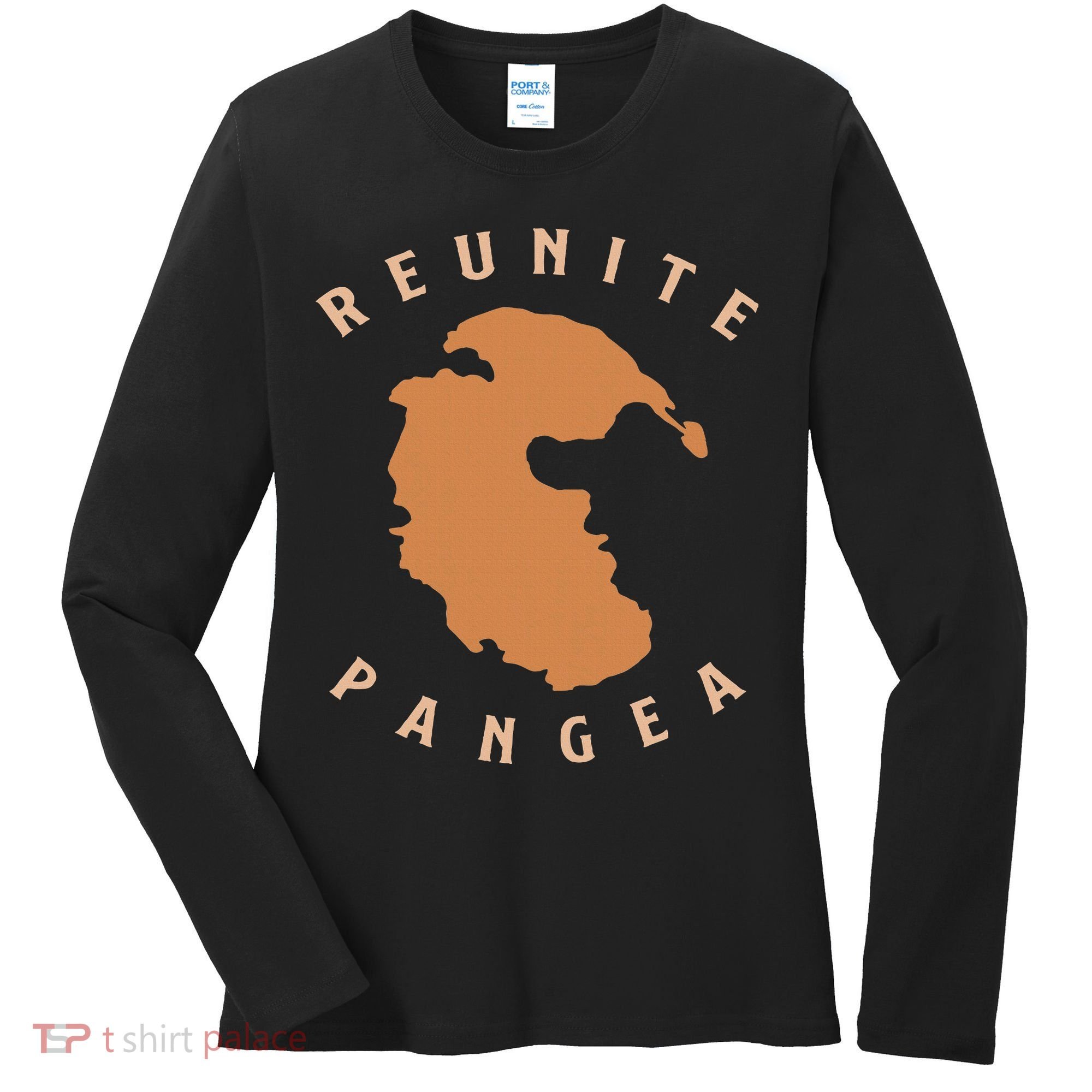 Reunite Pangea Geology Women's Long Sleeve Shirt